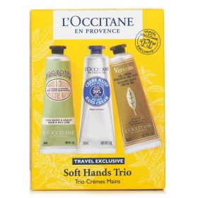 L'OCCITANE - Travel Exclusive Soft Hands Trio Cream set 760949 3x30ml/1oz