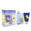 OLE HENRIKSEN - Acids Done Bright Set: Lemonade Smoothing Scrub 30g + Glow2OH Dark Spot Toner 65ml + Dewtopia 20% Acid Night Treatment 15ml  3pcs