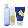 OLE HENRIKSEN - Acids Done Bright Set: Lemonade Smoothing Scrub 30g + Glow2OH Dark Spot Toner 65ml + Dewtopia 20% Acid Night Treatment 15ml  3pcs
