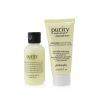 PHILOSOPHY - 2-Pieces Get Set: One-Step Facial Cleanser 60ml + Ultra-Light Mosturizer 60ml 2pcs+1pouch